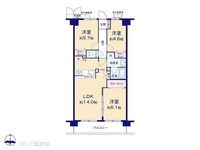 間取図/区画図:図面と異なる場合は現況を優先
