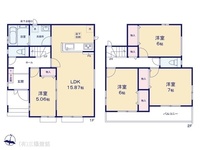 間取図/区画図:図面と異なる場合は現況を優先