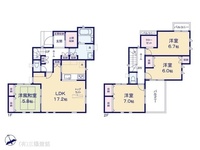 間取図/区画図:図面と異なる場合は現況を優先