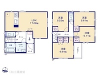 間取図/区画図:図面と異なる場合は現況を優先