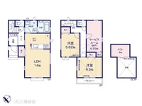 間取図/区画図:図面と異なる場合は現況を優先