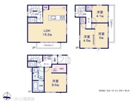 間取図/区画図:図面と異なる場合は現況を優先