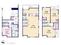 間取図/区画図:図面と異なる場合は現況を優先