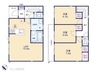 間取図/区画図:図面と異なる場合は現況を優先