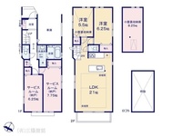 間取図/区画図:図面と異なる場合は現況を優先
