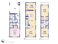 間取図/区画図:図面と異なる場合は現況を優先