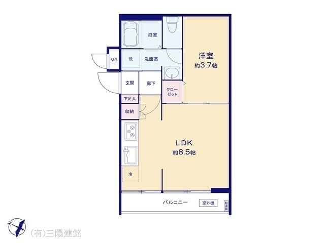 間取図/区画図:図面と異なる場合は現況を優先