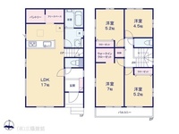 間取図/区画図:図面と異なる場合は現況を優先