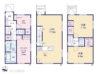 間取図/区画図:図面と異なる場合は現況を優先