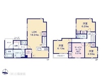 間取図/区画図:図面と異なる場合は現況を優先