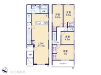 間取図/区画図:図面と異なる場合は現況を優先
