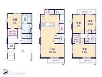 間取図/区画図:図面と異なる場合は現況を優先