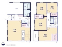 間取図/区画図:図面と異なる場合は現況を優先