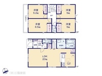 間取図/区画図:図面と異なる場合は現況を優先