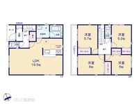 間取図/区画図:図面と異なる場合は現況を優先