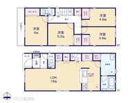 間取図/区画図:図面と異なる場合は現況を優先
