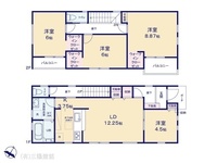 間取図/区画図:図面と異なる場合は現況を優先