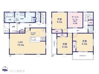 間取図/区画図:図面と異なる場合は現況を優先