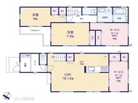 間取図/区画図:図面と異なる場合は現況を優先
