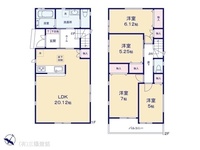 間取図/区画図:図面と異なる場合は現況を優先