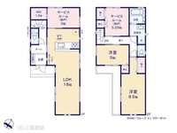 間取図/区画図:図面と異なる場合は現況を優先