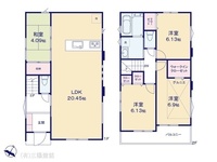 間取図/区画図:図面と異なる場合は現況を優先