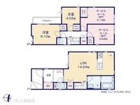 間取図/区画図:図面と異なる場合は現況を優先