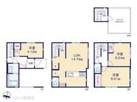 間取図/区画図:図面と異なる場合は現況を優先