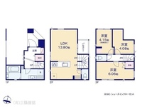 間取図/区画図:図面と異なる場合は現況を優先