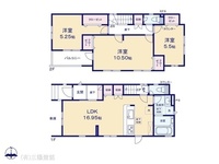 間取図/区画図:図面と異なる場合は現況を優先