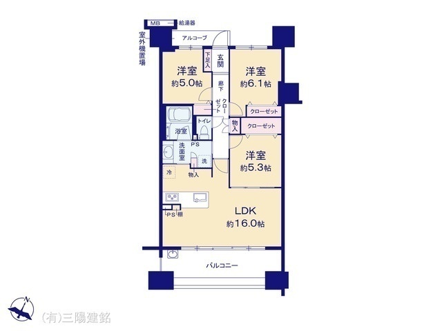 間取図/区画図:図面と異なる場合は現況を優先