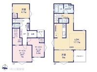 間取図/区画図:図面と異なる場合は現況を優先