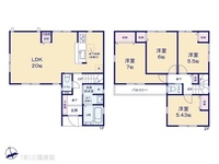 間取図/区画図:図面と異なる場合は現況を優先