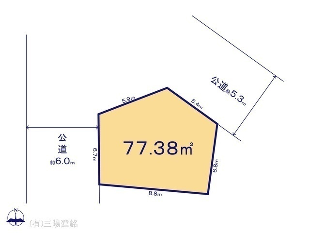 間取図/区画図:図面と異なる場合は現況を優先