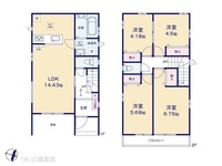 間取図/区画図:図面と異なる場合は現況を優先