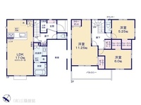 間取図/区画図:図面と異なる場合は現況を優先