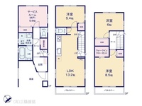 間取図/区画図:図面と異なる場合は現況を優先