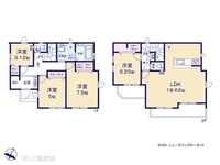 間取図/区画図:図面と異なる場合は現況を優先