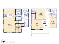 間取図/区画図:図面と異なる場合は現況を優先