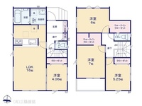 間取図/区画図:図面と異なる場合は現況を優先