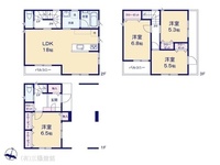 間取図/区画図:図面と異なる場合は現況を優先