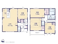 間取図/区画図:図面と異なる場合は現況を優先