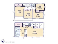 間取図/区画図:図面と異なる場合は現況を優先