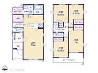間取図/区画図:図面と異なる場合は現況を優先