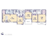 間取図/区画図:図面と異なる場合は現況を優先