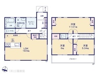 間取図/区画図:図面と異なる場合は現況を優先