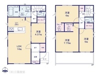 間取図/区画図:図面と異なる場合は現況を優先
