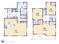 間取図/区画図:図面と異なる場合は現況を優先
