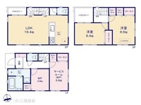 間取図/区画図:図面と異なる場合は現況を優先