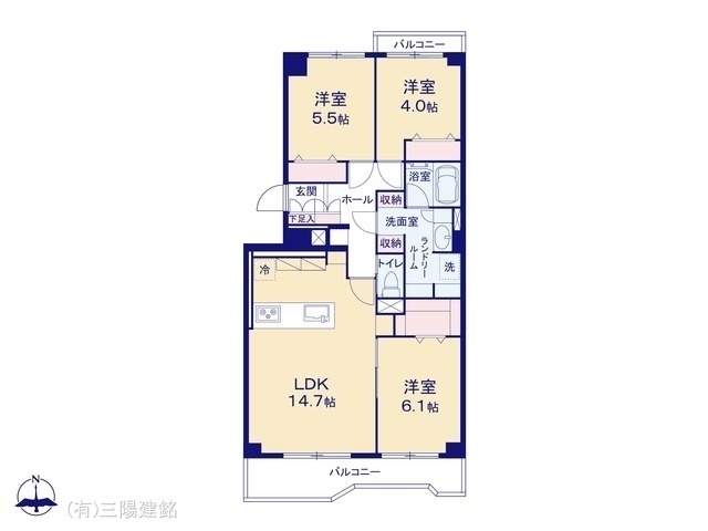 間取図/区画図:図面と異なる場合は現況を優先